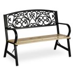 Лавка садова з підлокітниками 122 x 88,5 x 55,5 см Sofotel Ivy - Простір для відпочинку - Зображення 2