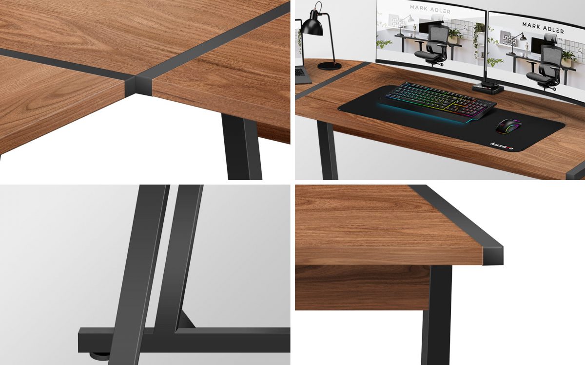 Елегантний і міцний ігровий стіл Mark Adler Leader 5.5 WN - Зображення 7