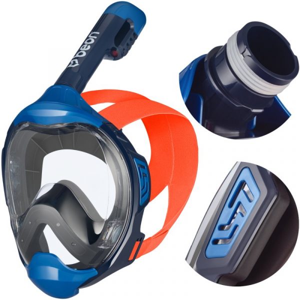 Маска для дайвінгу Beon Pro G2 S/M для надійної підводної видимості
