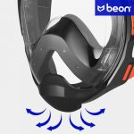 Маска для дайвінгу Beon Exo G4 S/M з чітким оглядом - Зображення 6