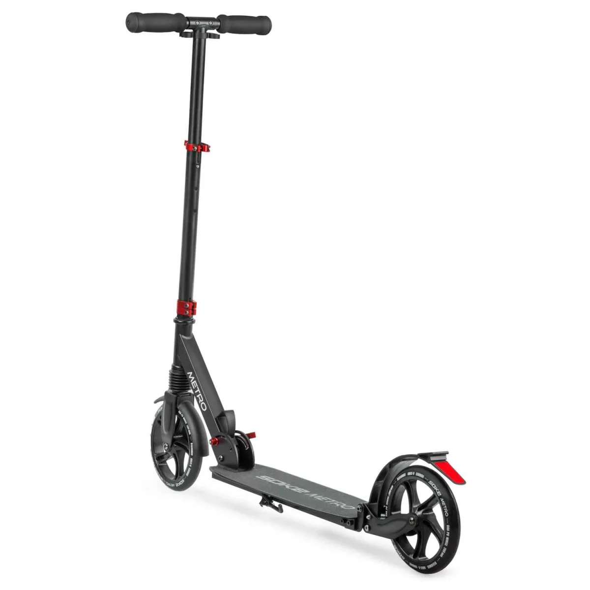 Чорний скутер SOKE METRO для швидких міських поїздок - Зображення 4