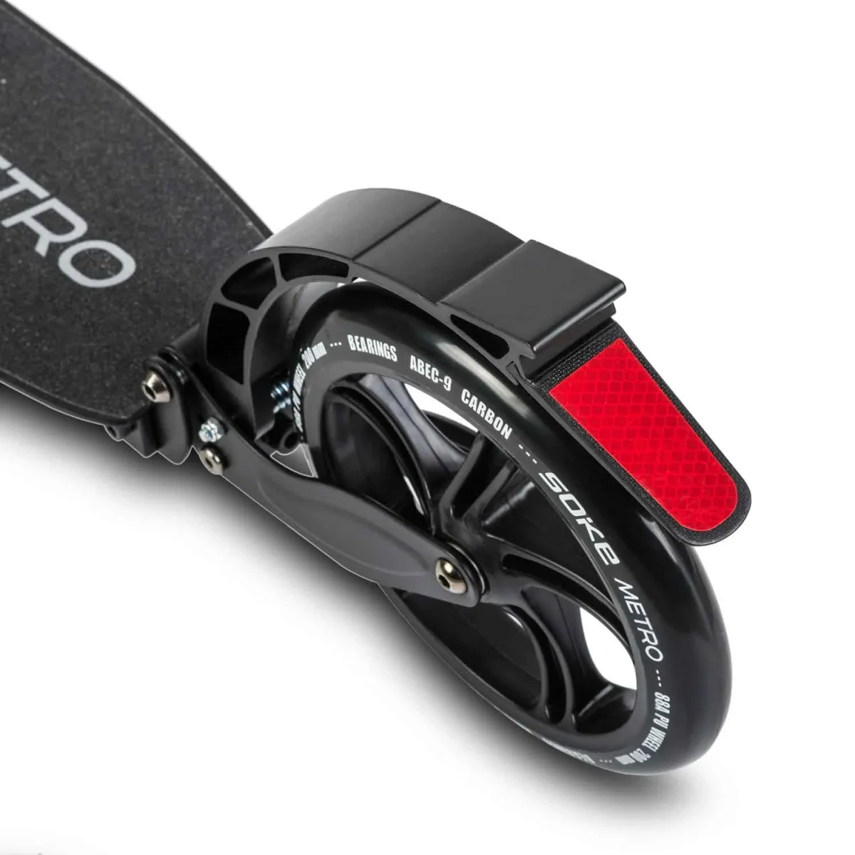 Чорний скутер SOKE METRO для швидких міських поїздок - Зображення 9