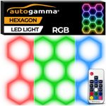 Стельовий світильник Auto Gamma багатоколірний RGB + 6000K + пульт 220x305см