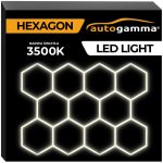 Стельовий світильник AUTO GAMMA білий 297x412 3500K