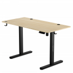 Ігровий стіл SENSE7 Nojo 120х60 см чорна сосна для зручного геймінгу