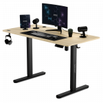 Ігровий стіл SENSE7 Nojo 120х60 см чорна сосна для зручного геймінгу - Зображення 2