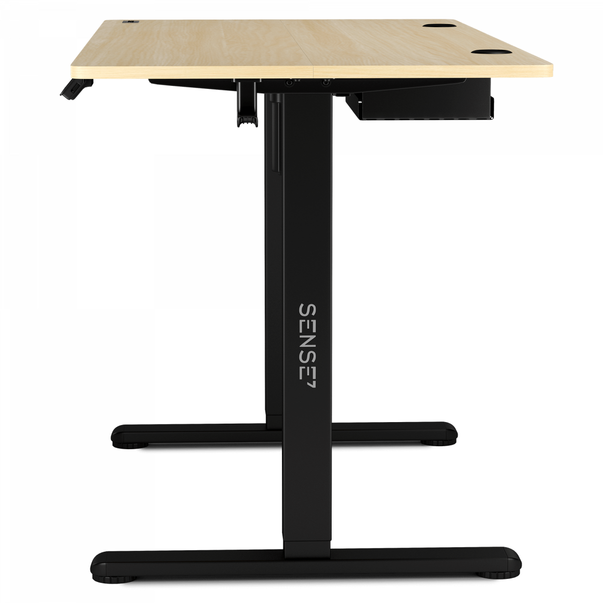 Ігровий стіл SENSE7 Nojo 120х60 см чорна сосна для зручного геймінгу - Зображення 3