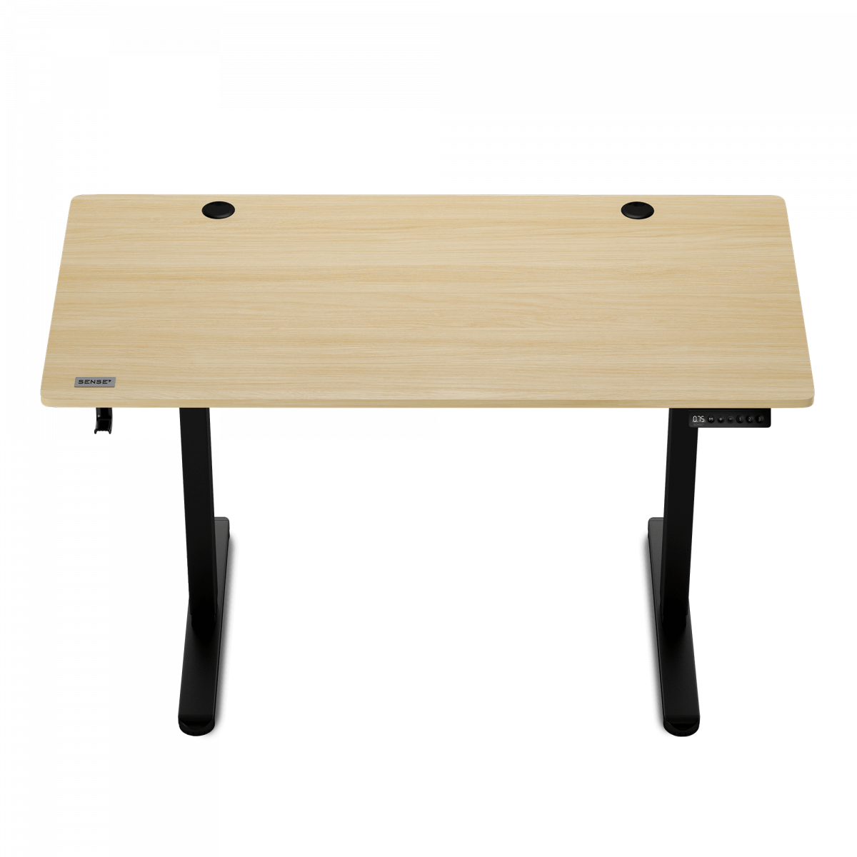 Ігровий стіл SENSE7 Nojo 120х60 см чорна сосна для зручного геймінгу - Зображення 4