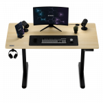 Ігровий стіл SENSE7 Nojo 120х60 см чорна сосна для зручного геймінгу - Зображення 5