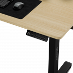 Ігровий стіл SENSE7 Nojo 120х60 см чорна сосна для зручного геймінгу - Зображення 6