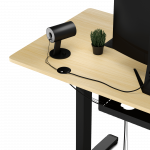 Ігровий стіл SENSE7 Nojo 120х60 см чорна сосна для зручного геймінгу - Зображення 7