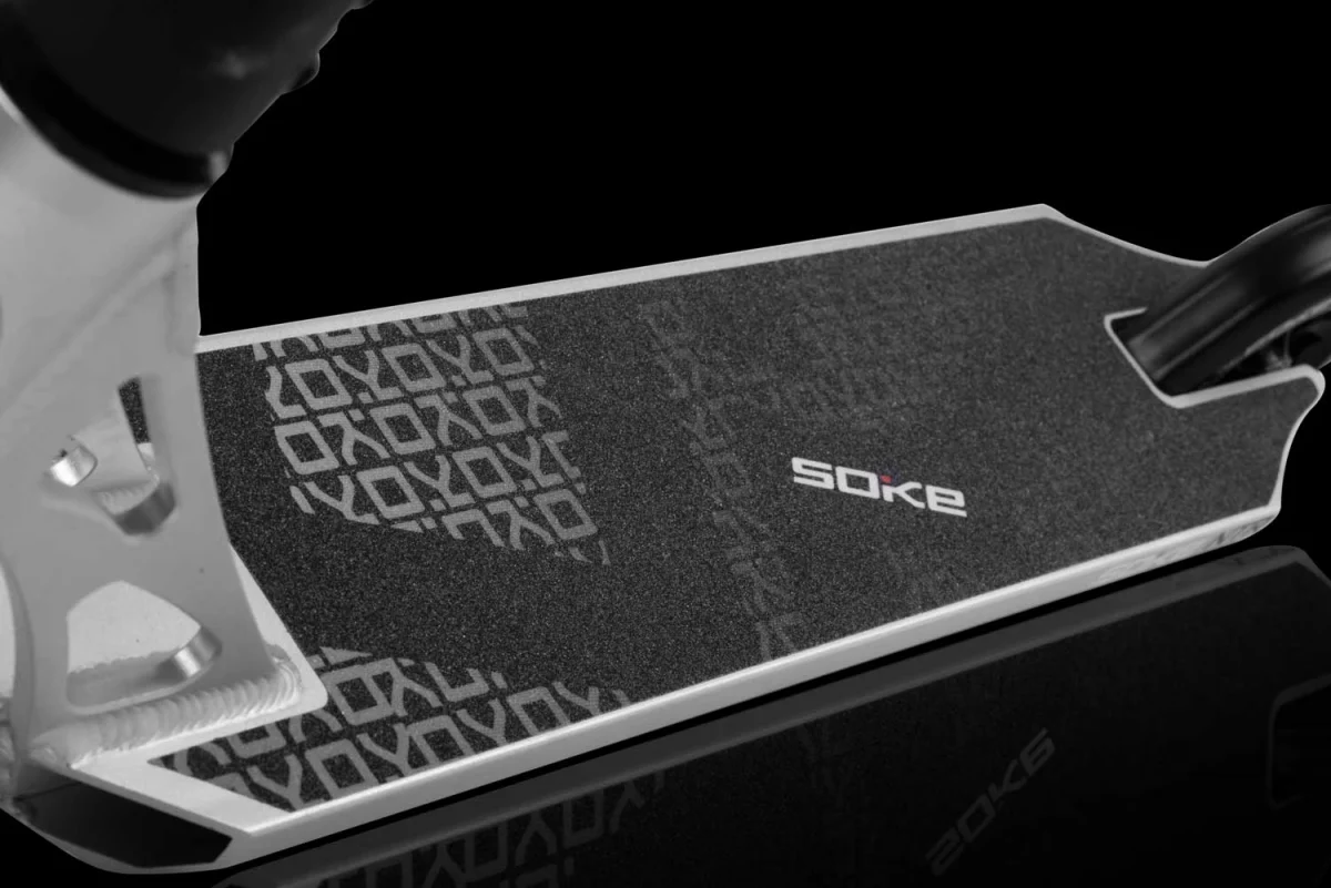 Самокат SOKE NTR Silver для стильного катання по місту - Зображення 7