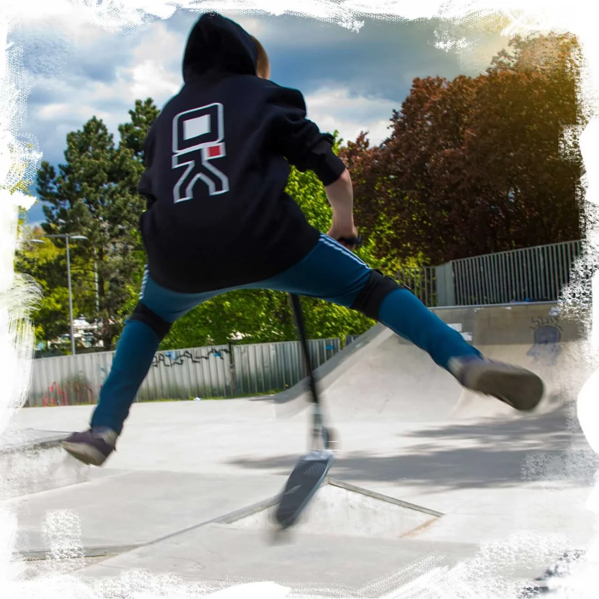 Самокат SOKE NTR Silver для стильного катання по місту - Зображення 11