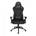 Ігрове Геймерське крісло Draco CRF191 Black – стиль та зручність