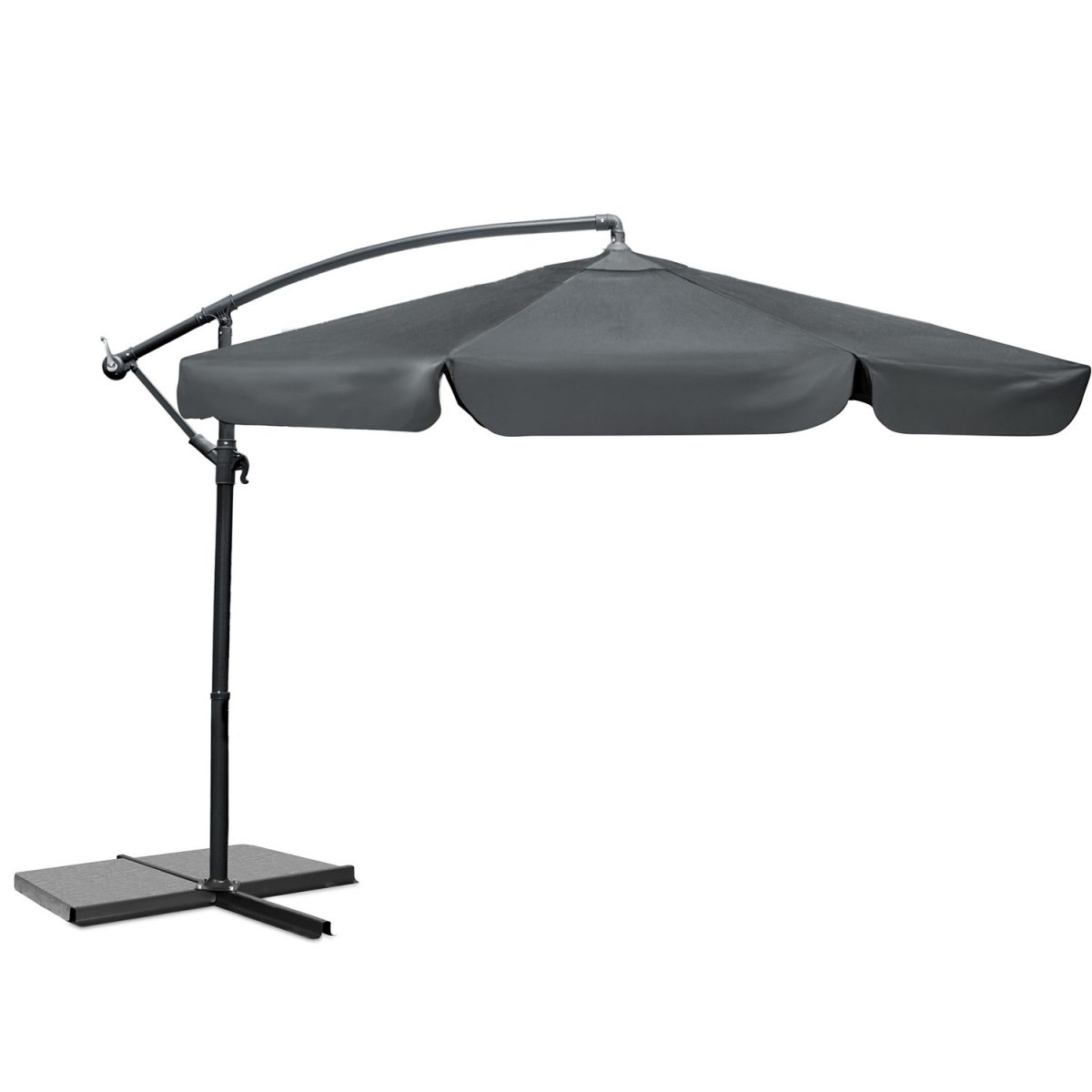 Складаний садовий парасоль 350 см з чохлом Plonos PL-880 - Практичний та стильний - Зображення 2