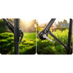 Складаний садовий парасоль 350 см з чохлом Plonos PL-880 - Практичний та стильний - Зображення 9