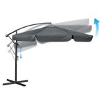 Складаний садовий парасоль 350 см з чохлом Plonos PL-880 - Практичний та стильний - Зображення 6