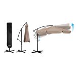 Складаний садовий парасоль 350 см з чохлом Plonos PL-880 - Практичний та стильний - Зображення 7