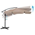 Складаний садовий парасоль 350 см з чохлом Plonos PL-880 - Практичний та стильний - Зображення 6