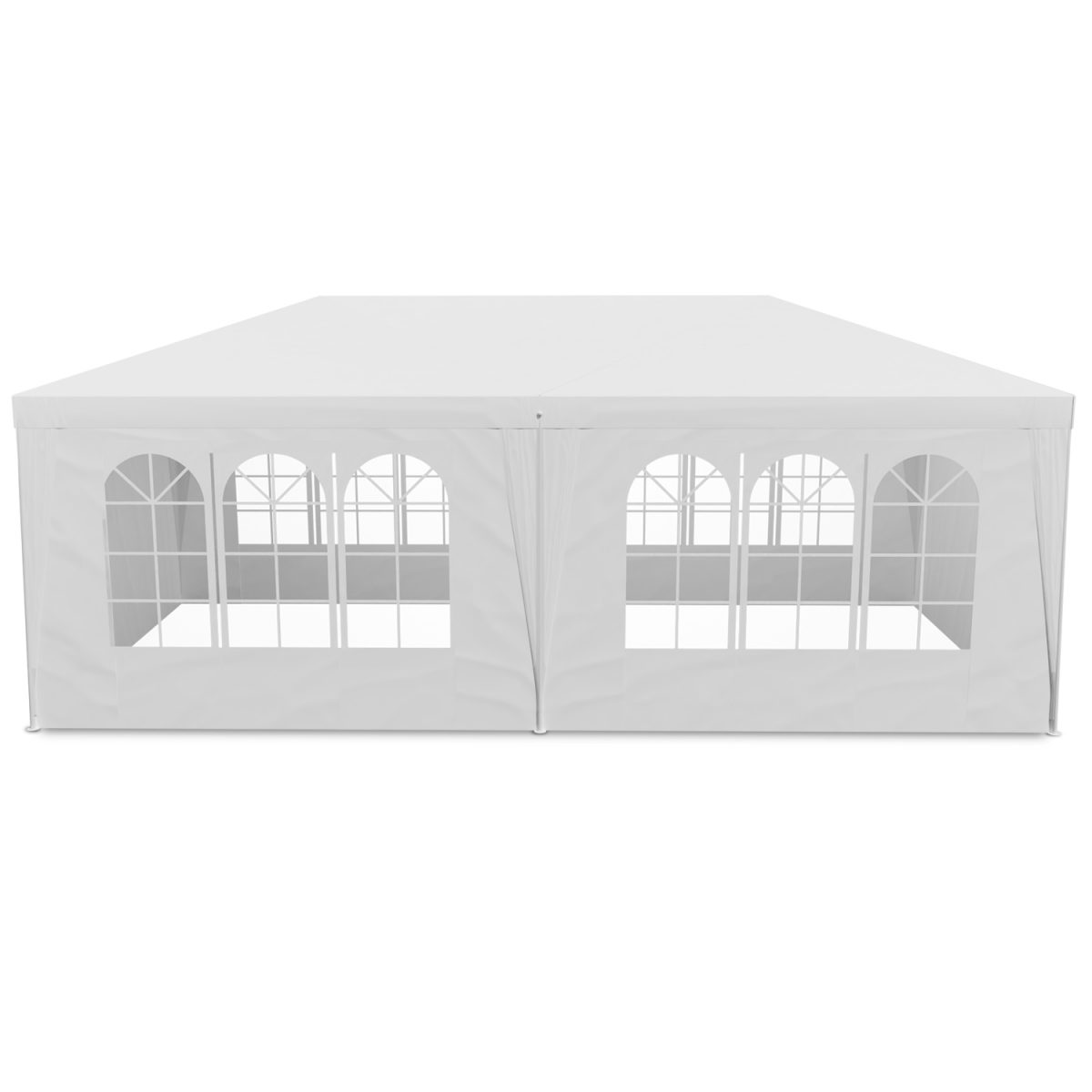 Павільйон садовий 6 стінок 3x6 м білий Plonos - Простір для великих заходів - Зображення 2