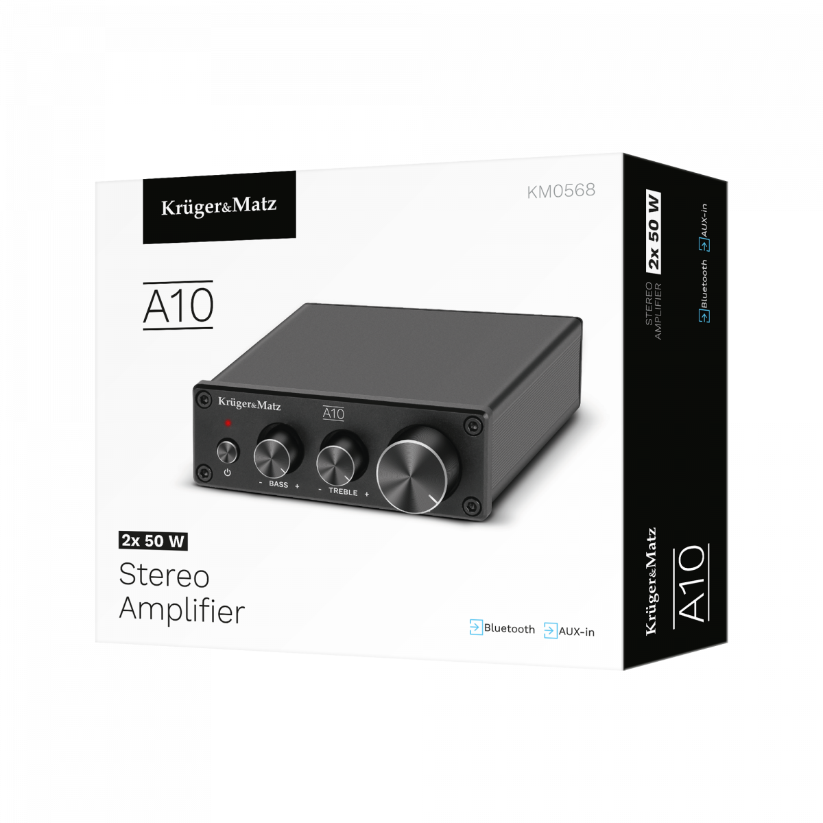 Стереопідсилювач Kruger&Matz A10 - Зображення 6