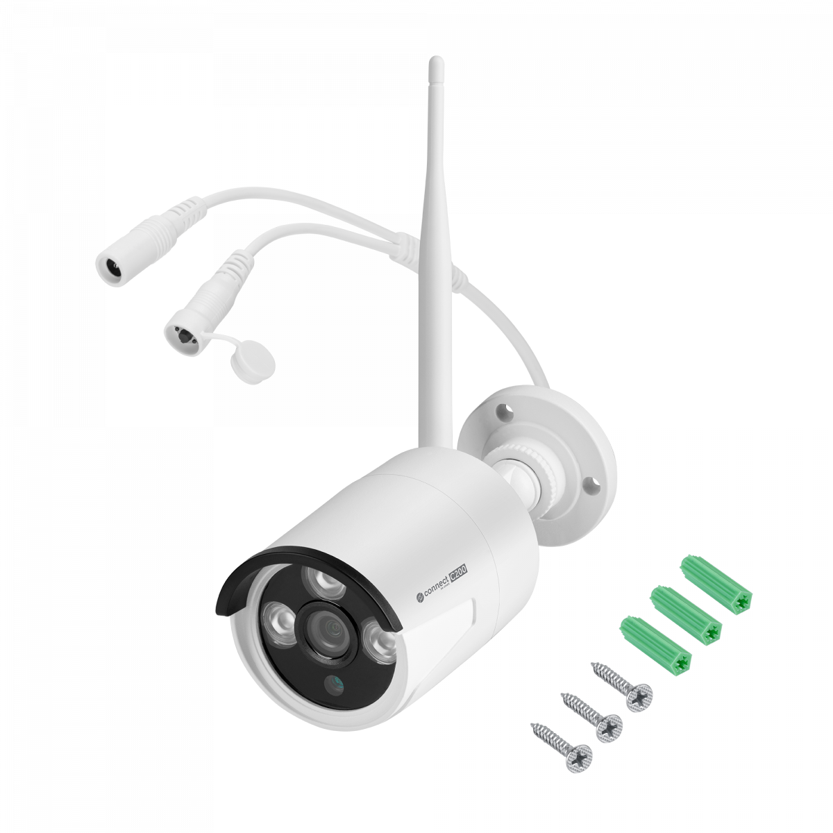 Набір моніторингу камери відеонагляду Wi-Fi Kruger&Matz Connect C200 KM2240 - Зображення 3