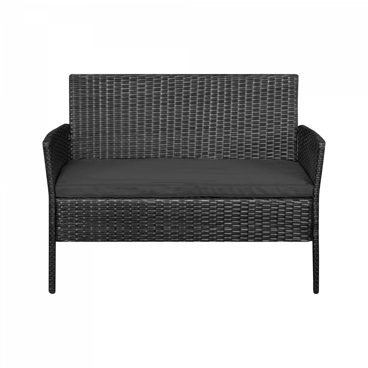 Комплект садових меблів TEESA ROSE чорний TSA9008 - Зображення 4