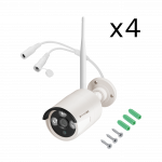 Комплект моніторингу Камери відеонагляду Wi-Fi Kruger&Matz Connect C210 Tuya KM2241 - Зображення 4