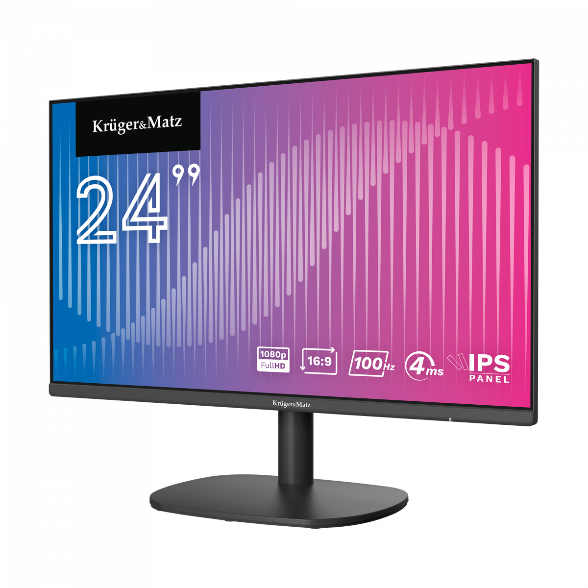 Монітор Kruger&Matz 24" Full HD IPS із динаміками - Зображення 2