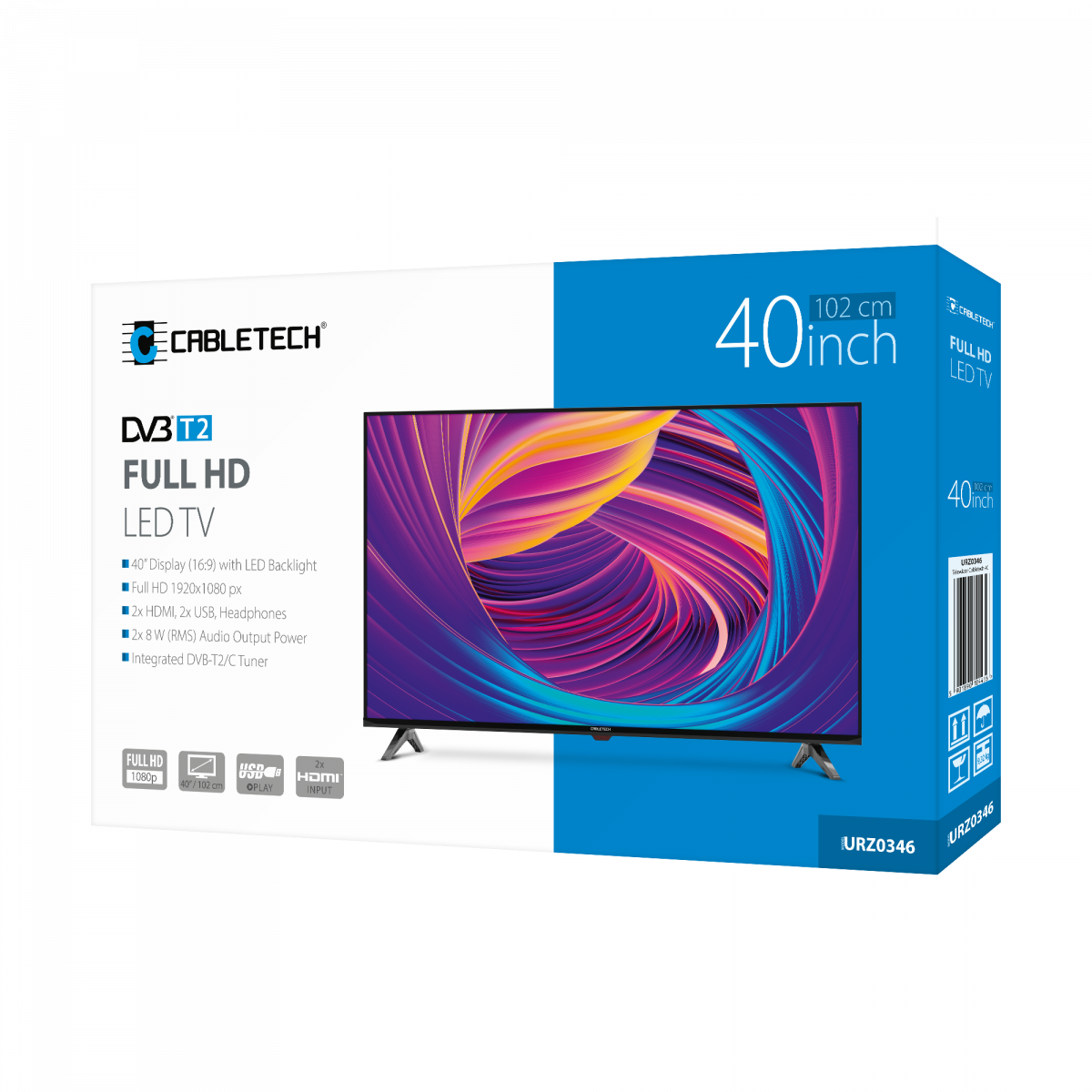 Телевізор Cabletech 40" Full HD - Зображення 9