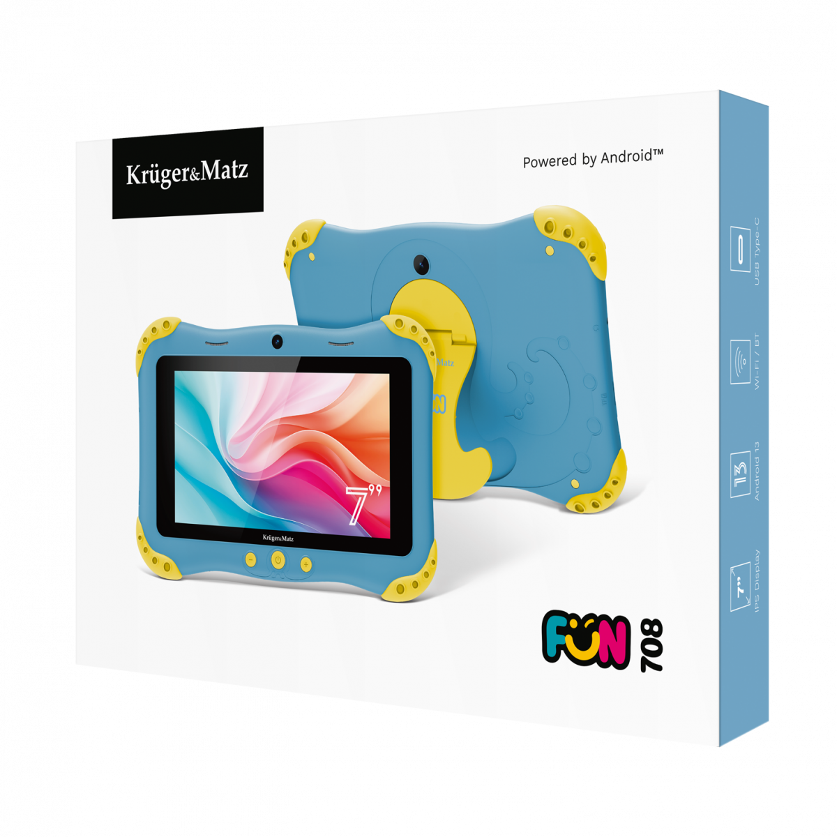 Дитячий планшет Kruger&Matz FUN 708 tablet - Зображення 10