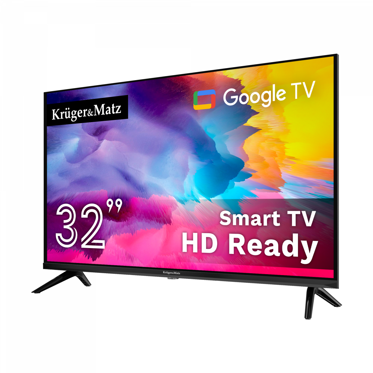 Смарт-телевізор Kruger&Matz Google TV 32" - Зображення 2
