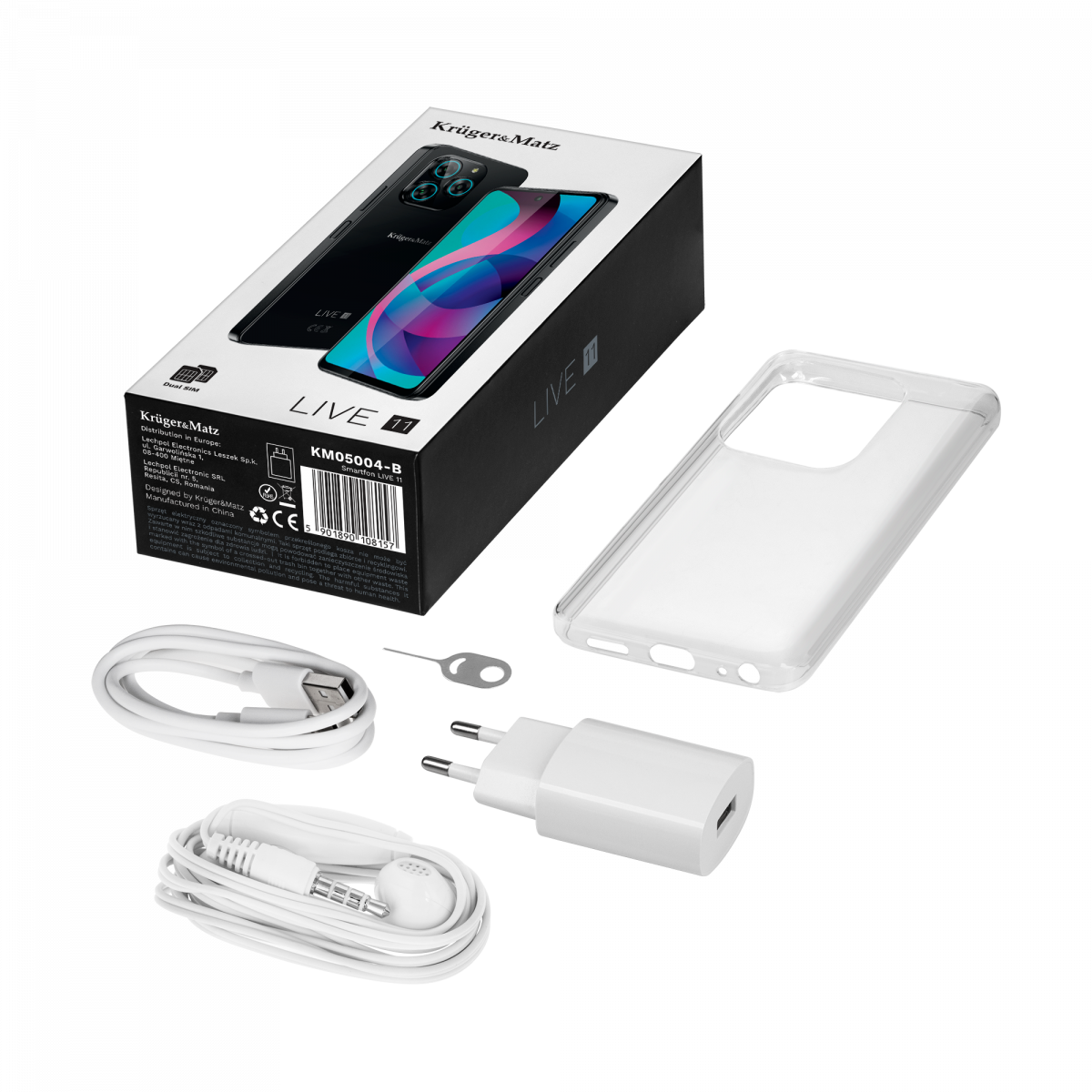 Смартфон Kruger&Matz LIVE 11 - Зображення 11