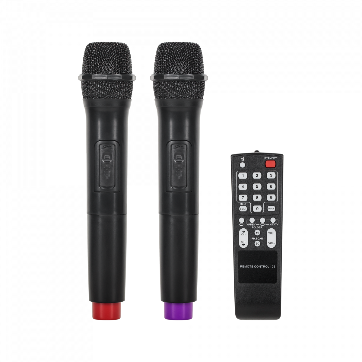 photo_15496-2 Портативна аудіосистема Azusa MIK0134EU з двома мікрофонами - Зображення 4