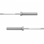 Пряма олімпійська штанга на підшипниках 150 см 12.5 кг Rebel Active RBA-2214 - Зображення 2