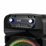 Портативна аудіосистема динамік з 2 мікрофонами Krüger&Matz 60 Вт - Зображення 5