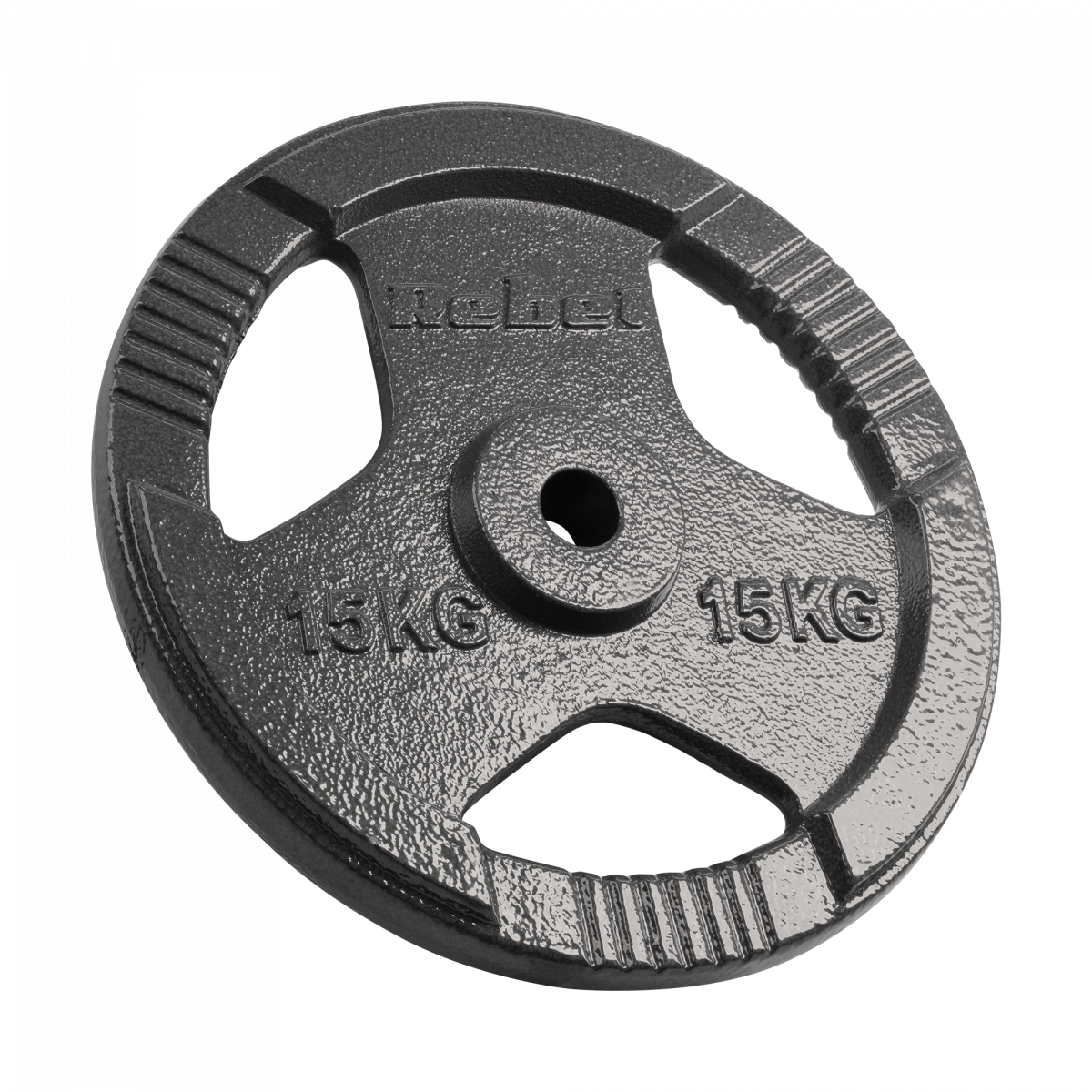 Набір чавунних гир 2 х 15 кг з ручками Rebel Active RBA-2136 - Зображення 2