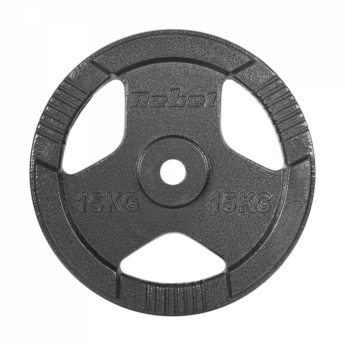 Набір чавунних гир 2 х 15 кг з ручками Rebel Active RBA-2136 - Зображення 3