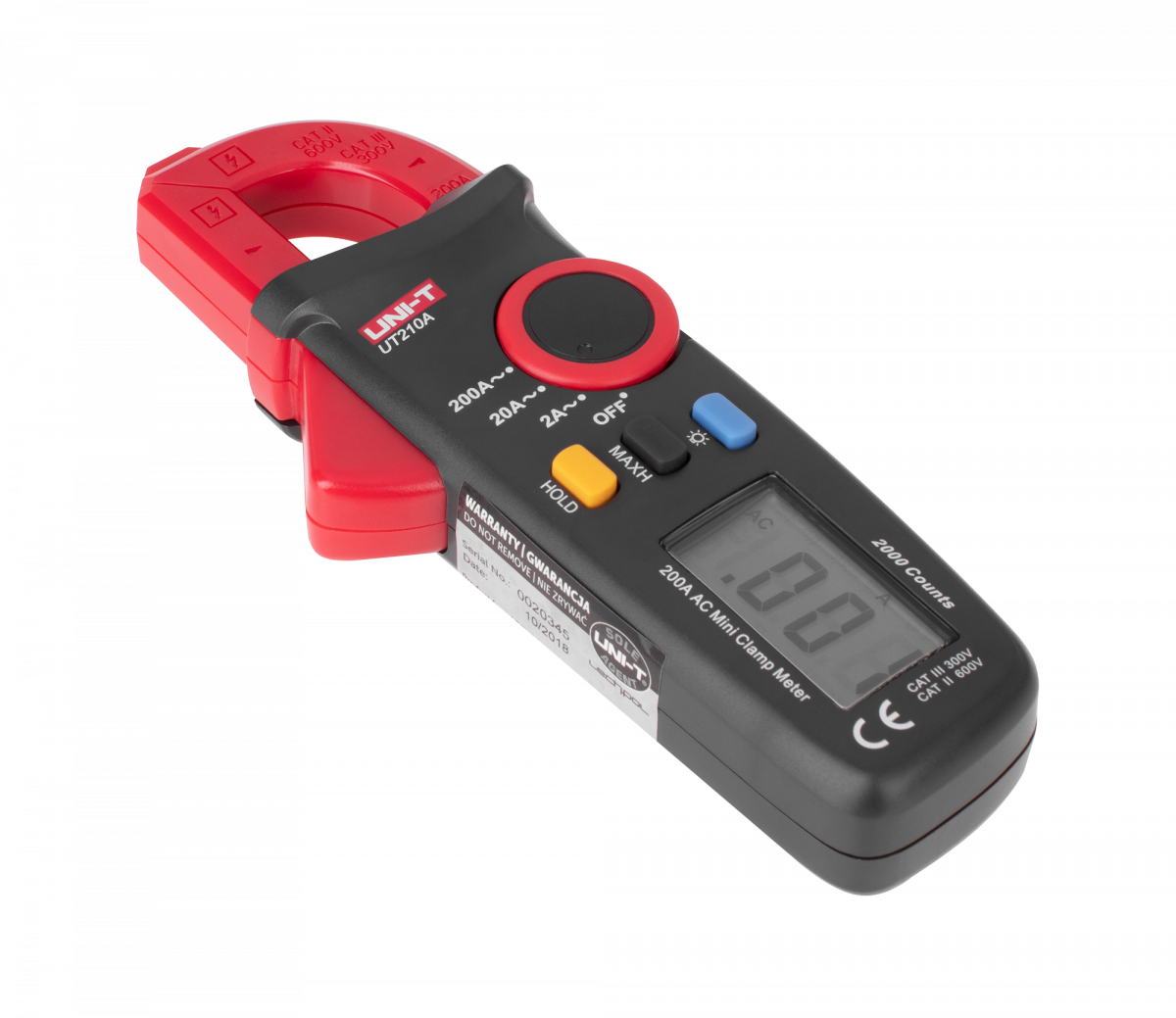 Вимірювач Струму Амперметр Uni-t UT210A MIE0172 - Зображення 3