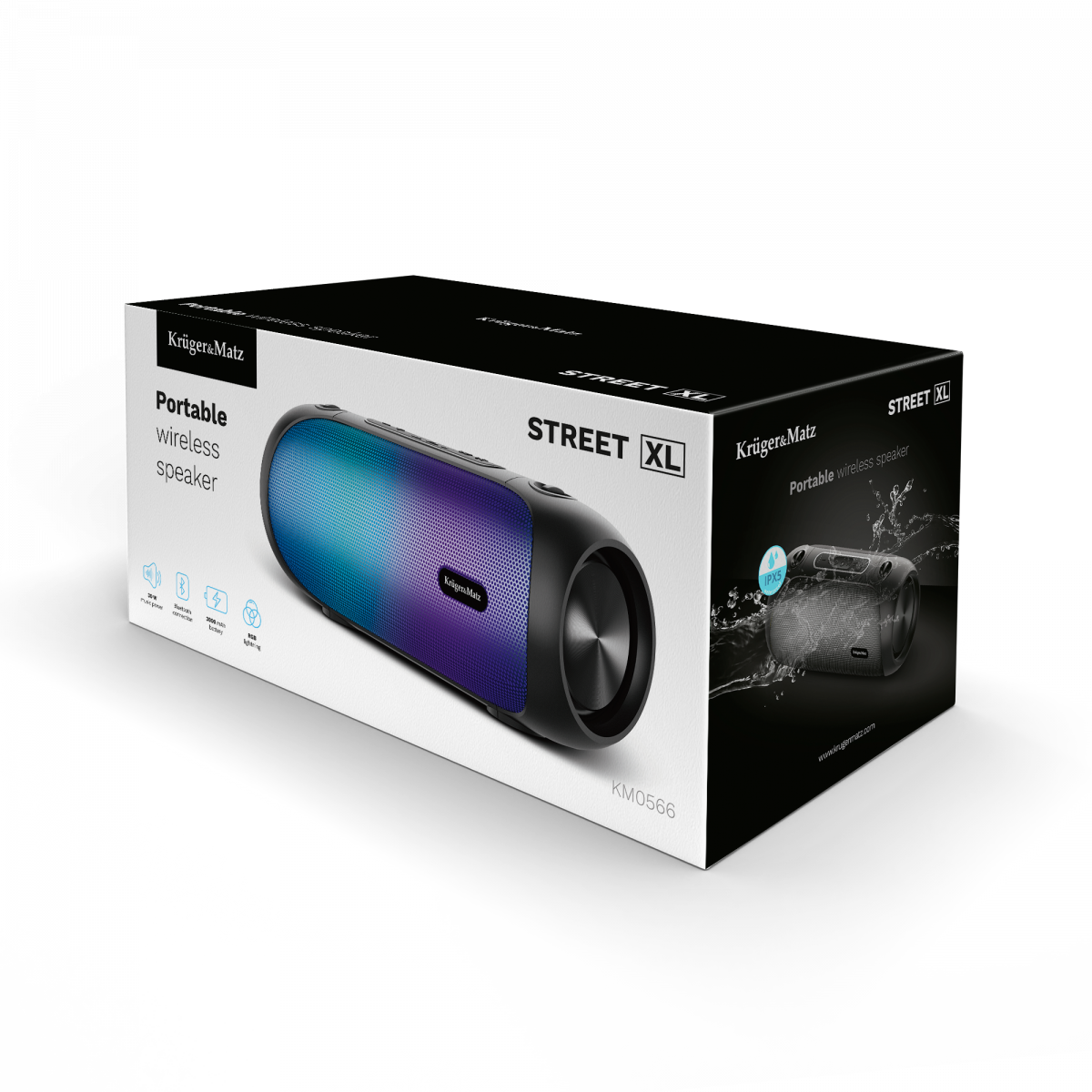 Бездротова колонка Kruger&Matz Street XL чорна - Зображення 8