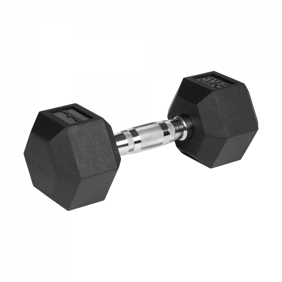 Гантелі чавунні прогумовані HEX ​​2х9 кг Rebel Active RBA-2325-09 - Зображення 3