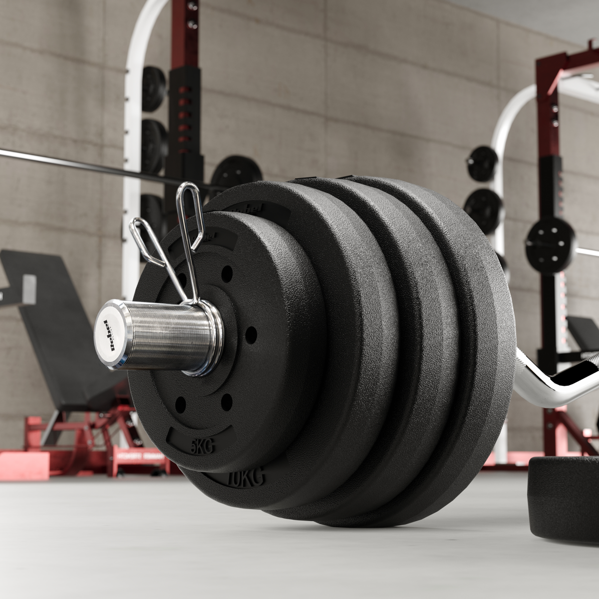 Бітумне навантаження 20 кг для олімпійських штанг Rebel Active RBA-2142 - Зображення 4