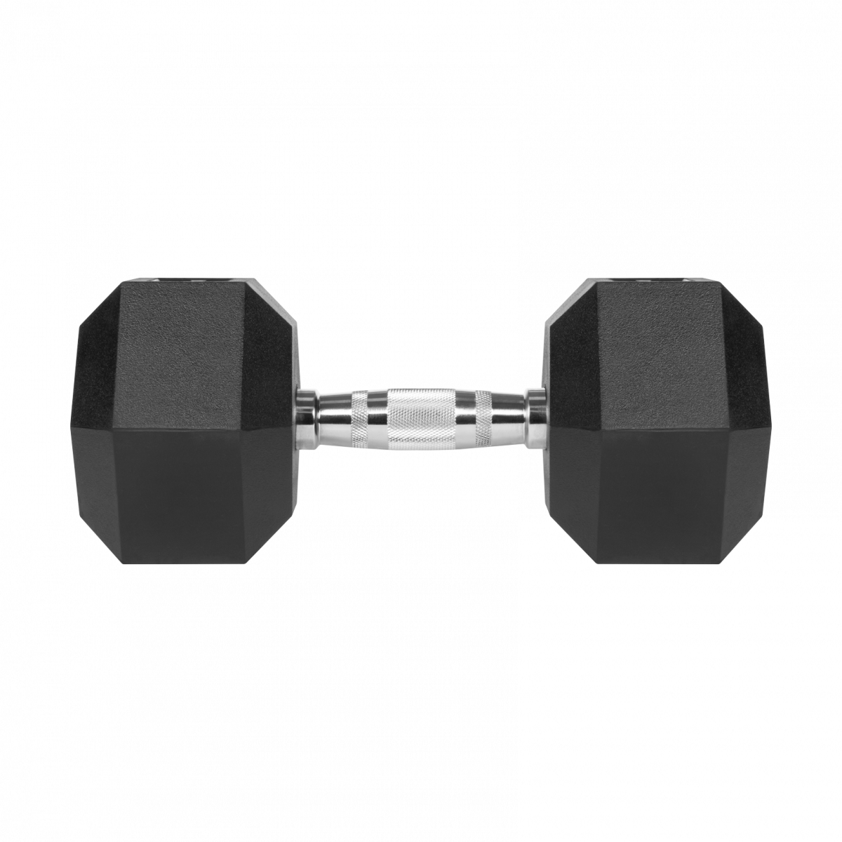 Гантель чавунна прогумована HEX 17.5 кг Rebel Active RBA-2325-17.5 - Зображення 2