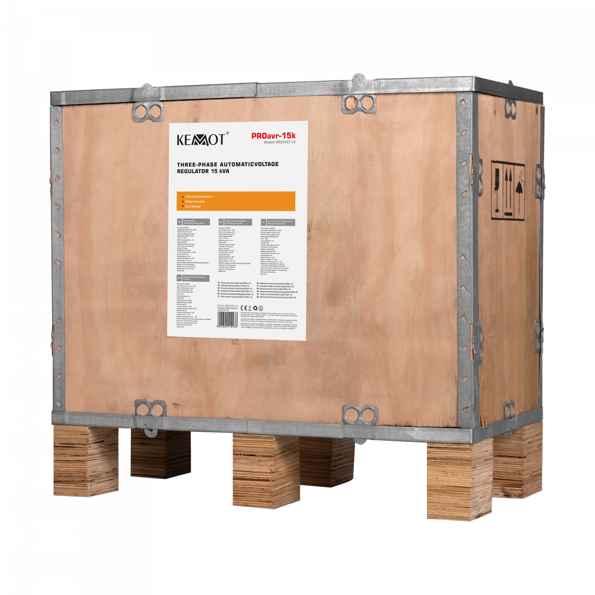 Автоматичний трифазний стабілізатор напруги KEMOT PROavr-15k - Зображення 6