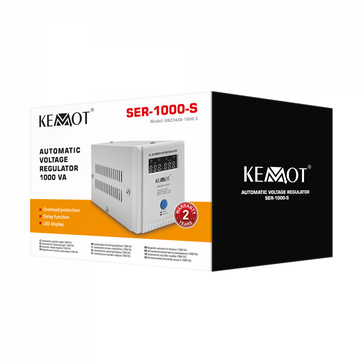 Автоматичний стабілізатор напруги KEMOT SER-1000-S - Зображення 5