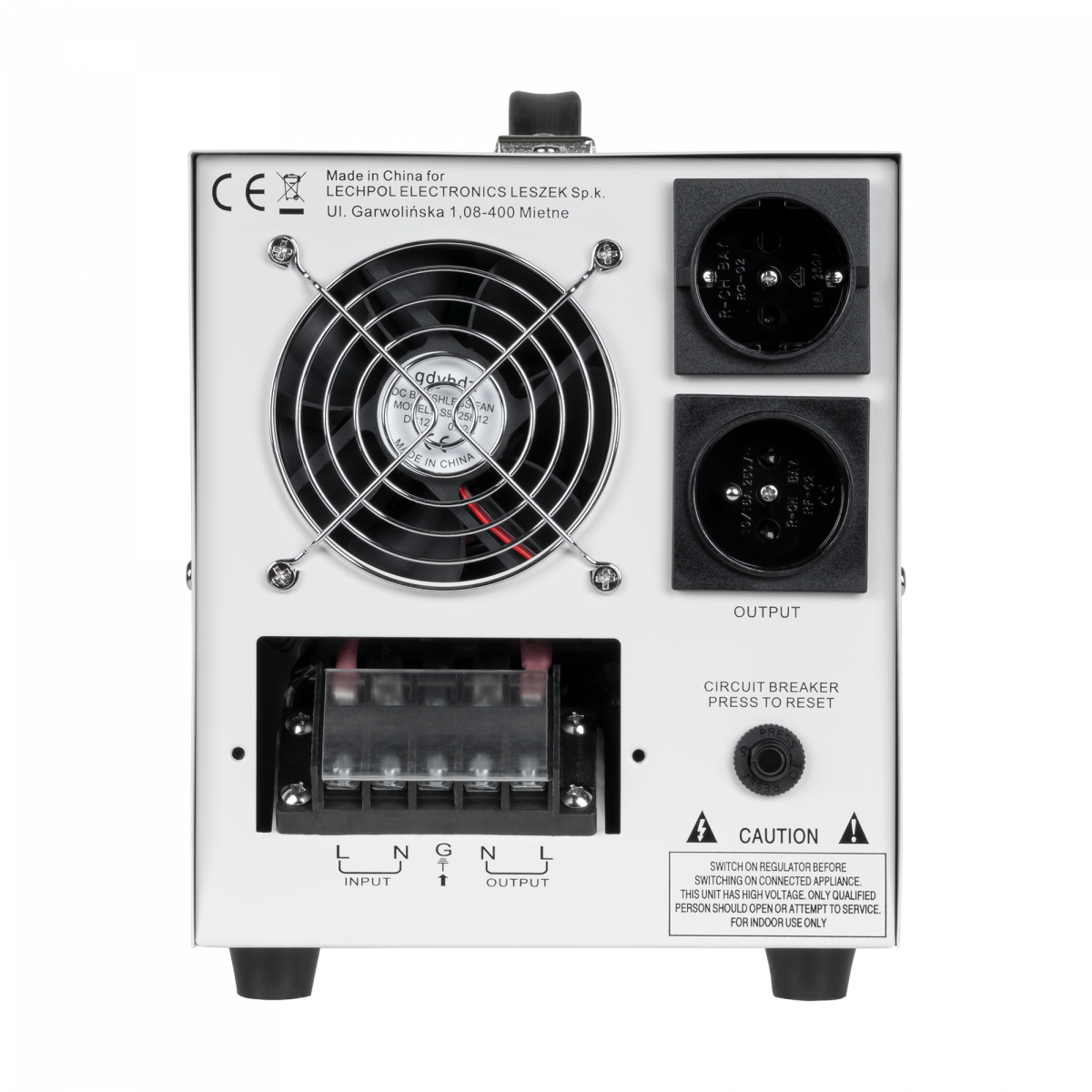 Автоматичний стабілізатор напруги KEMOT SER-5000-S - Зображення 4