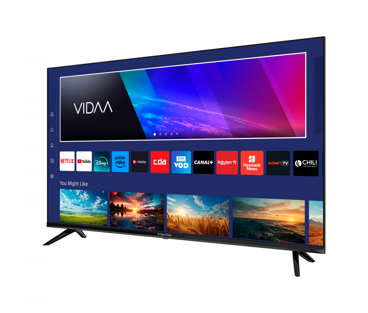 Smart телевізор Kruger&Matz 43" KM0243FHD-V2 - Зображення 2