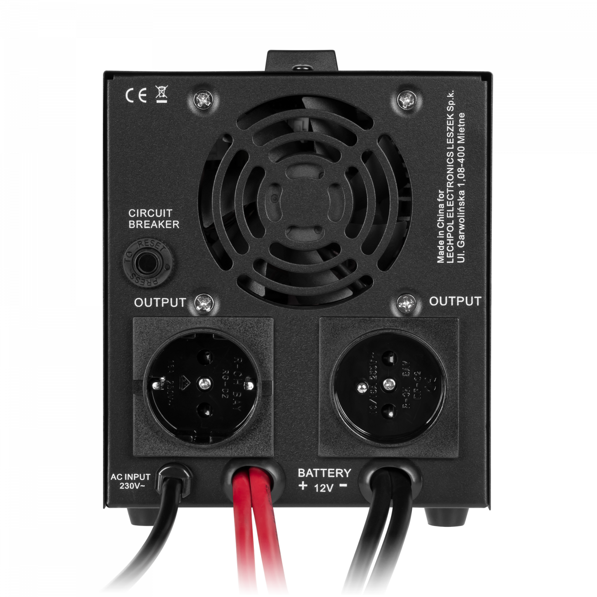 Джерело безперебійного живлення Rebel POWER-1000-LFP4 RB-4028 - Зображення 3