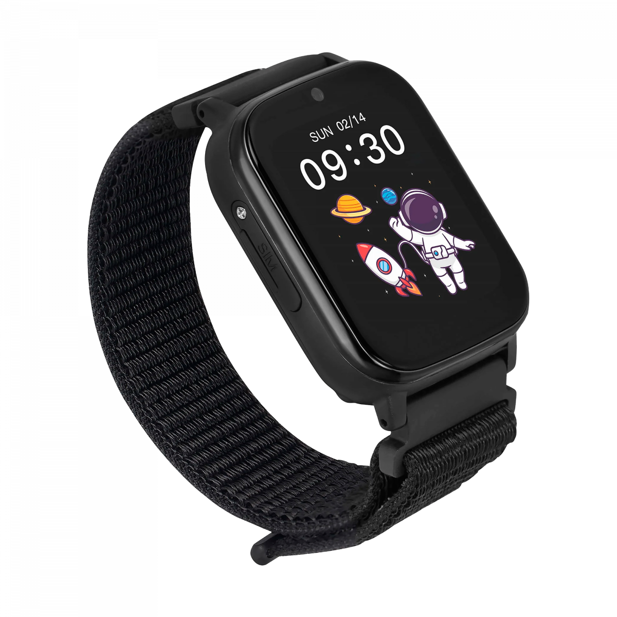 Розумний годинник Garett Kids Tech 4G чорна липучка - Зображення 3