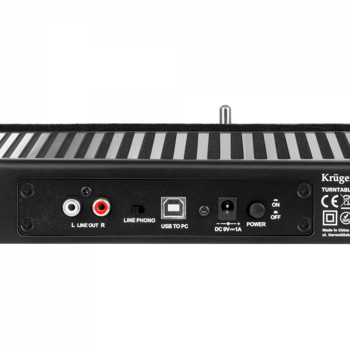 Програвач Kruger&Matz TT-602 - Зображення 3